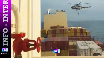 Navire saisi par l'Iran près du détroit d'Ormuz: 25 membres d'équipage à bord (MSC)