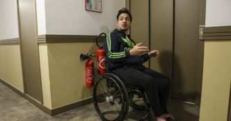 Handicap. Mulhouse : Jérémy, infirme de naissance, peut enfin reprendre l'ascenseur