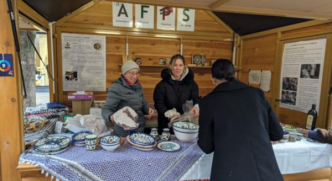 L'AFPS au marché de Noël de Villeurbanne