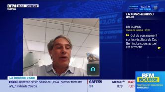 La bourse cash : "Ouf de soulagement sur les résultats de Cap Gemini. Le cours actuel est attractif !" - 30/04
