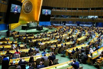 Vote massif mais symbolique à l'ONU en faveur d'une adhésion des Palestiniens (AFP)