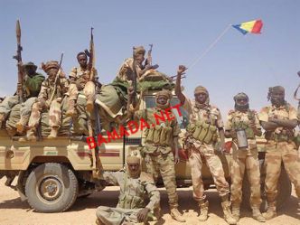 Tchad : impressionnant déploiement militaire à N'Djamena après l'élection de Déby