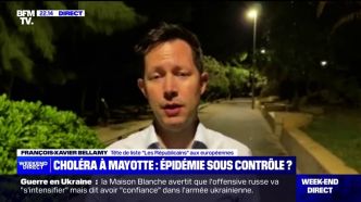 Épidémie de choléra à Mayotte: "On en meurt d'abord parce qu'il y a une gigantesque pénurie d'eau", affirme François-Xavier Bellamy (LR)