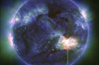 Une tempête solaire d'une rare intensité a commencé à toucher la Terre