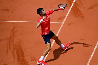 Plus de peur que de mal pour Novak Djokovic à Rome