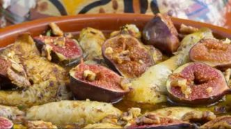 Tajine de poulet aux figues fraîches et fruits secs : Un plat de tradition
