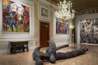A la Biennale de Venise, Jim Dine vient se « mesurer » au somptueux Palazzo Rocca Contarini Corfu
