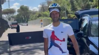 Tennis : Novak Djokovic, assommé lors du Masters 1000 à Rome, a pensé à tout pour son retour à l'entraînement