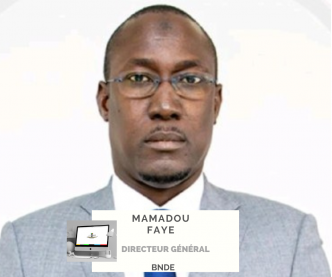 Mamadou Faye , nouveau DG de la  BNDE    Portrait de LedSen