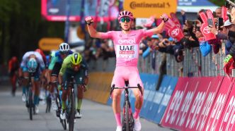 Giro 2024: le classement de la 8e étape du Tour d'Italie remportée par Pogacar