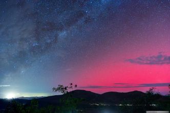 Tempête solaire : les aurores australes visibles aussi en Nouvelle-Calédonie