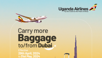 Profitez d’un bagage supplémentaire avec Uganda Airlines à des tarifs abordables et d’un comfort optimal