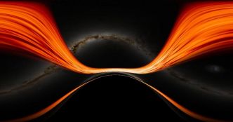 Une visualisation immersive pour plonger dans un trou noir supermassif