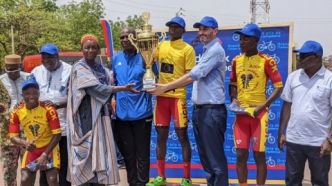 Grand prix cycliste de l'Union européenne : Rachid Bouda et Awa Bamogo vainqueurs de la première édition