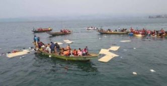 RDC : Au moins 40 blessés et plusieurs disparus dans une collision entre deux au lac Kivu bateaux