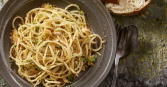 Spaghetti à l'huile et à l'ail (aglio e olio)