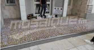 Saisie record en Tunisie : 3 000 plaques de cannabis et 25 000 comprimés de drogue interceptés