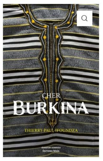 Vient de paraître : "Cher Burkina" par le Dr Thierry Paul Ifoundza