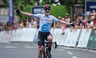 Cyclisme. Route - France - Camille Charret sacré en Juniors devant Daumas et Seixas