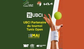 Tournoi KIA Tunis Open du 13 au 18 mai 2024  : Le sponsor officiel UBCI vous fait gagner des places!