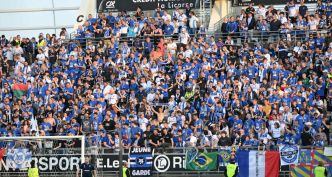 Auxerre : quand les supporters célèbrent... un but des enfants d'Andy Carroll (Amiens)