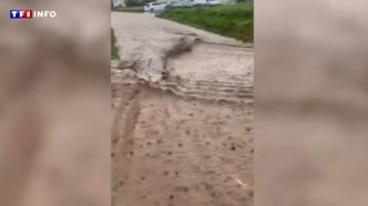 VIDEO - Un mois de pluie en deux heures : les images des inondations en Normandie | TF1 INFO