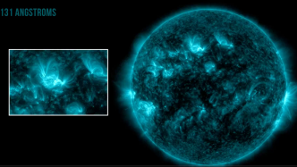 VIDÉO. Tempête solaire "extrême" : la Nasa dévoile les images impressionnantes des "82 éruptions solaires notables" à l'origine des aurores boréales