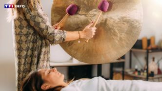 Qu'est-ce que le "gong bath", cette méditation ancestrale sonore qui aide à se relaxer de manière profonde ?  | TF1 INFO
