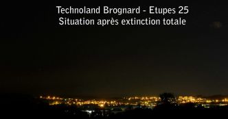 Photos. Pollution lumineuse : les industriels jouent le jeu et éteignent les lumières au Technoland dans le pays de Montbéliard