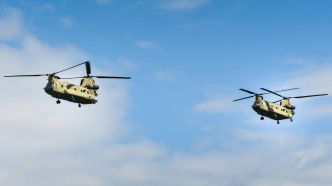 Hélicoptères de l'armée américaine à Payerne: et si c'était pour préparer la venue de Joe Biden?