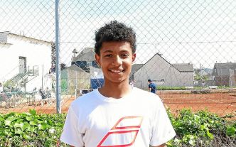 Léo Agnithey (TC Langeux), jeune espoir du tennis, va participer aux finales régionales à Dinard