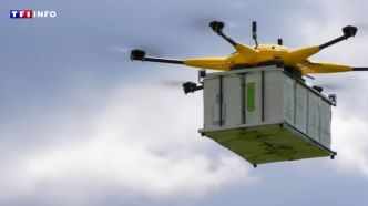 "J'ai cru à un canular" : ce village a été choisi pour expérimenter la livraison de colis par drone | TF1 INFO