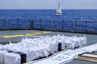 Coup de poing contre le Narcotrafic : 2,4 tonnes de cocaïne saisies en mer des Antilles