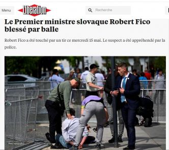Le Premier ministre slovaque Robert Fico victime d'un attentat