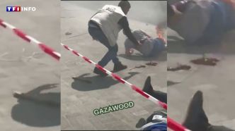 "Pallywood" : un bombardement dans la bande de Gaza a-t-il été mis en scène par des acteurs ? | TF1 INFO