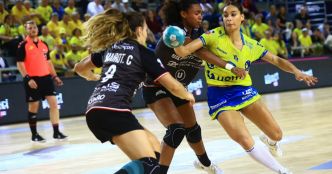 Photos. Metz Handball nouveau leader de Ligue féminine après sa victoire face à Besançon