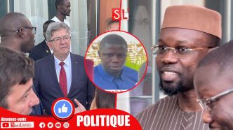 Vidéo – Rencontre avec Jean Luc Melenchon : PM Ousmane Sonko vient d'arriver en compagnie de Ngagne Demba