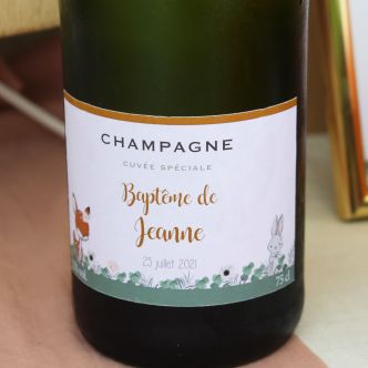 Quelles informations sur l’étiquette renseignent sur le style du champagne?