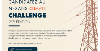 Nexans Maroc lance  la deuxième édition du  «Nexans Climate Challenge»