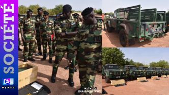 Armée-Tambacounda:  La Zone militaire N°4 reçoit 42 véhicules des mains du CEMGA (Dirpa)