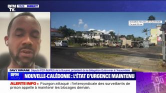 Nouvelle-Calédonie: Davy Rimane (député PCF-NUPES de la Guyane) affirme que "l'exécutif était informé de la situation" et que "tous les signaux rappelant les événements de 1984 étaient [...]
