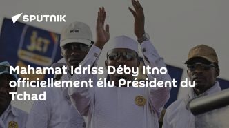 Mahamat Idriss Déby Itno officiellement élu Président du Tchad