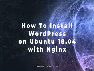 Comment installer wordpress avec nginx sur ubuntu 20 04 lts?