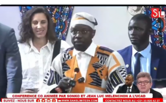 “Nous ne lâcherons pas nos frères et sœurs du Sahel”, martèle Sonko recevant Mélenchon à Dakar