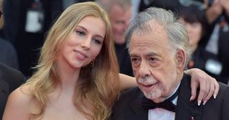 À Cannes, Romy Mars fait ses débuts sur le tapis rouge avec son grand-père Francis Ford Coppola