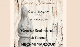 Hechmi Marzouk expose ‘Genèse Sculpturale’ à la galerie Saladin du 18 mai au 23 juin 2024