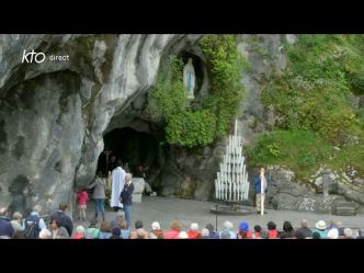 Chapelet du 17 mai 2024 à Lourdes