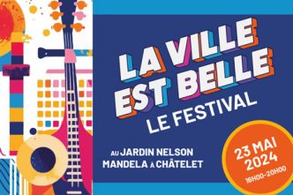 Concert gratuit de Jacques au Festival « La ville est belle »