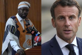 Ousmane Sonko ne mâche pas ses mots à l'encontre d'Emmanuel Macron ; il l'accuse de...