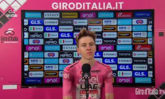 Giro. Tour d'Italie - Tadej Pogacar : "Si j'étais à la place d'Ineos et de Thomas"